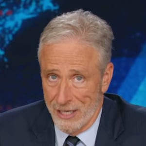 The Daily Show, Jon Stewart talking about Trump's press conference