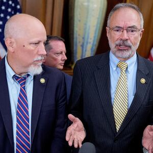 House Freedom Caucus Chair Andy Harris, Rep. Chip Roy and others speak about the ongoing negotiations between House leadership, the White House and the House Freedom Caucus on the "One, Big, Beautiful Bill" on May 21.