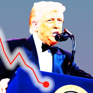 Donald Trump photo illustration