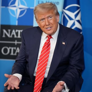 President Donald Trump claimed he was being sarcastic when he said he's end the war in Ukraine in 24 hours.