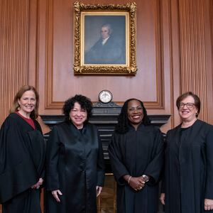 The female Justices of the Supreme Court