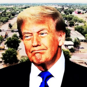 Donald Trump and the Kerr County Texas flooding.