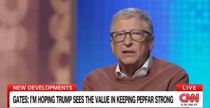 Bill Gates on CNN.