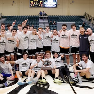 Yeshiva University men's basketball vs. Farmingdale State College in the 2025 Skyline Men’s basketball finals at Farmingdale State College in Farmingdale, NY on Sunday, March 2, 2025.