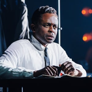 Dulé Hill in NYTW's LIGHTS OUT.