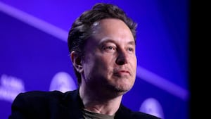 lon Musk, Chief Executive Officer of SpaceX and Tesla and owner of X looks on during the Milken Conference 2024 Global Conference Sessions at The Beverly Hilton in Beverly Hills, California, U.S., May 6, 2024.