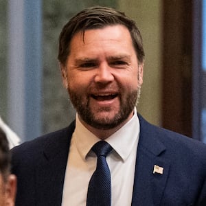 Vice President JD Vance arrives during a vote-a-rama at the U.S. Capitol on July 1 as Republican leaders are pushing to get President Donald Trump's so-called "One, Big, Beautiful Bill," Act through Congress and to his desk by the 4th of July.