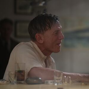 Daniel Craig and Drew Starkey