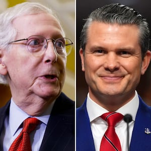 Mitch Mcconnell and Pete Hegseth