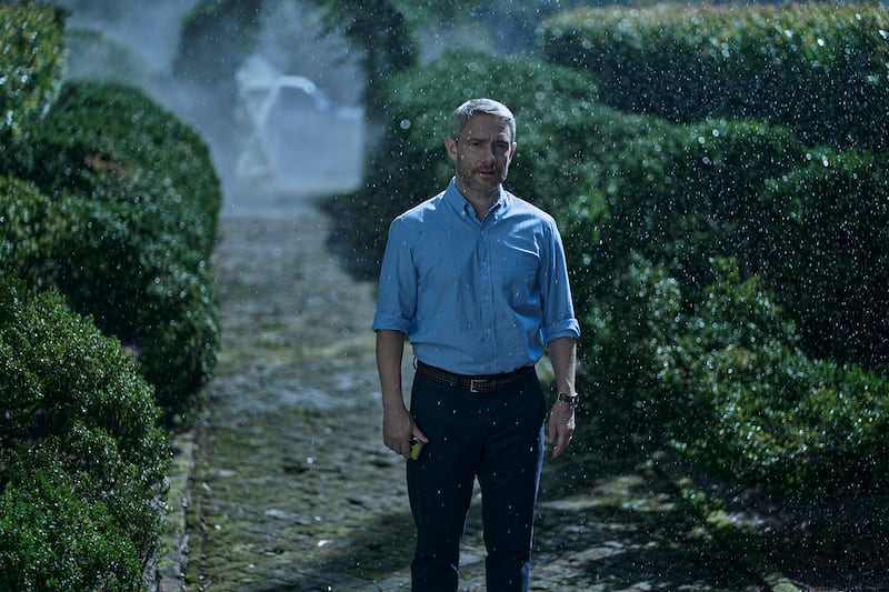 Martin Freeman as Jonathan Miller in Miller's Girl.