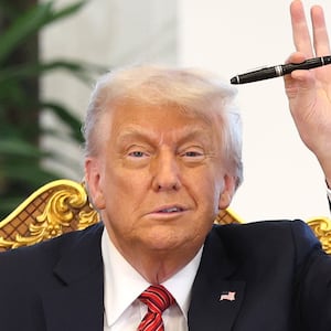 Donald Trump admired the opulence of the palaces he visited during his Middle East tour.