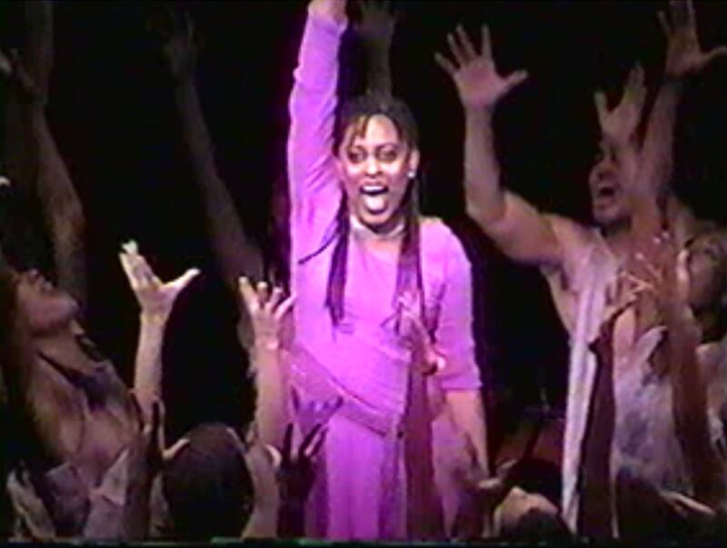 Schele Williams in 'Aida' on Broadway 2002.