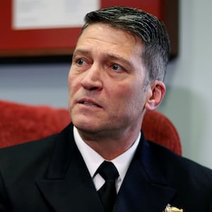 Ronny Jackson, the congressman and former White House physician, is a doctor who says he dressed Donald Trump’s ear following the former president’s assassination attempt.
