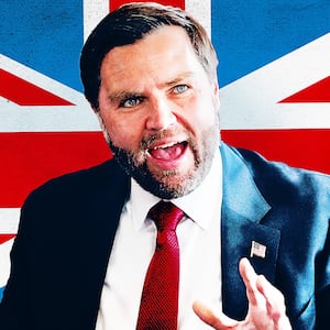 JD Vance gets the cold shoulder while vacationing in the Cotswolds.