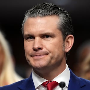 Secretary of Defense Pete Hegseth testifies during his Senate Armed Services confirmation hearing.