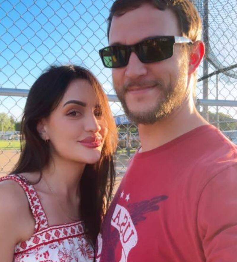 Bradley Bartell and Camila Muñoz
