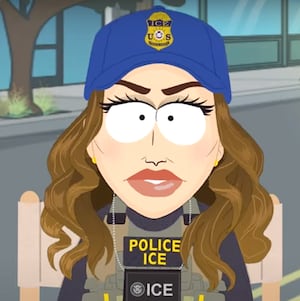 Kristi Noem on South Park
