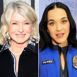 Martha Stewart and Katy Perry