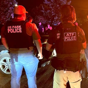 Federal agents in Washington D.C.