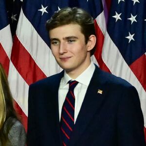 Elon Musk and Barron Trump.
