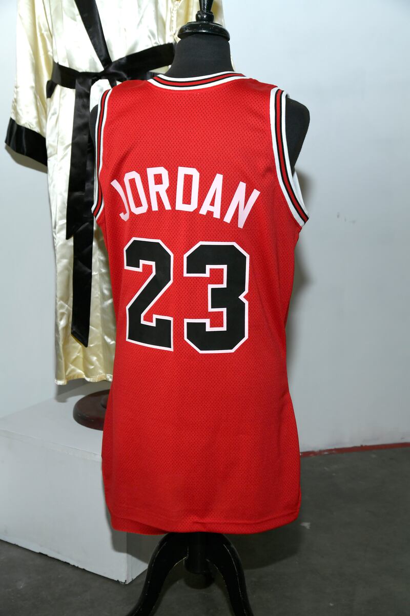 Michael Jordan's famous jersey number was 23.