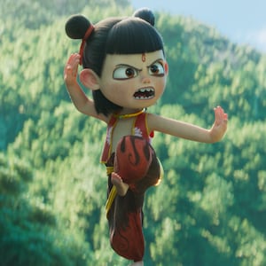 A photo still from "Ne Zha 2"