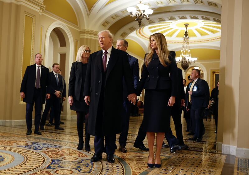 Donald and Melania Trump.