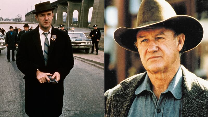 Gene Hackman split images