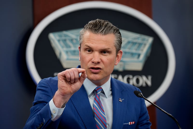 Defense Secretary Pete Hegseth is putting together a bathroom monitoring team at the DoD.