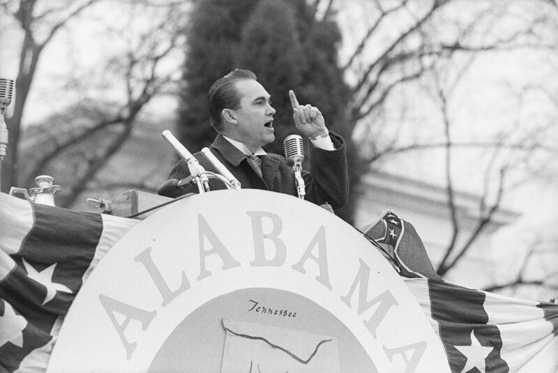 Alabama governor George C. Wallace