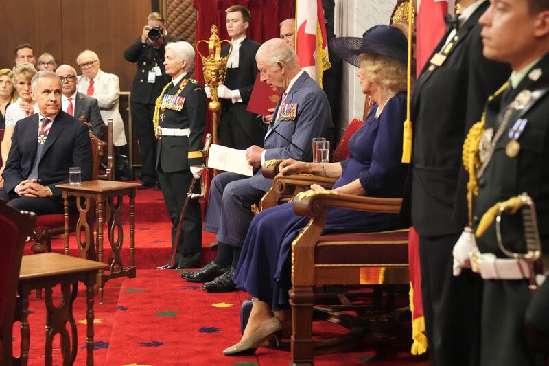 King Charles said that Canada “faces another critical moment” in defending democracy during his Tuesday speech.