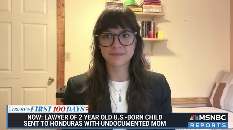 Grace Willis speaks to MSNBC