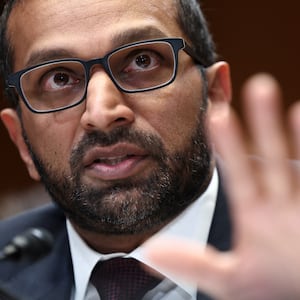 FBI Director Kash Patel testifies before the Senate Appropriations Committee hearing on President Trump’s proposed budget request for the Federal Bureau of Investigation, on Capitol Hill in Washington, D.C