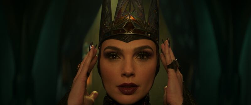 Gald Gadot as the Evil Queen in ‘Snow White.’