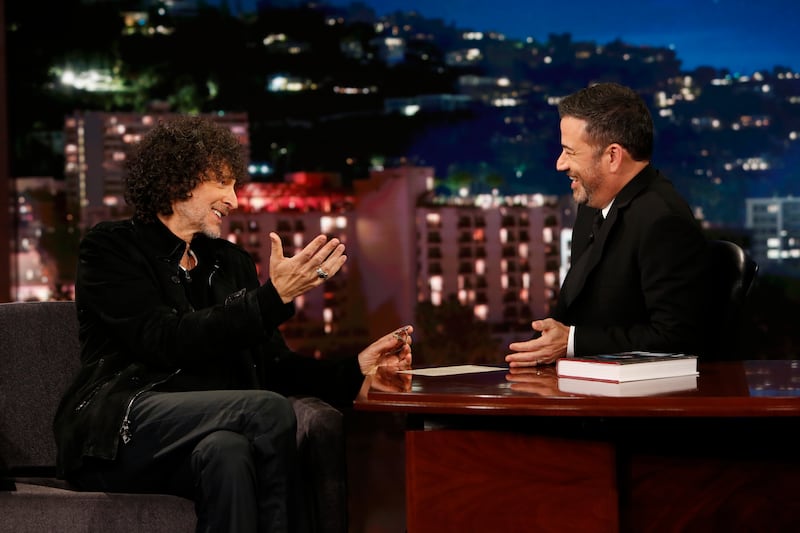 Howard Stern reportedly only took one phone call, from longtime friend Jimmy Kimmel, after reports of a potential cancellation emerged.