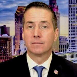 Ohio Senator Bernie Moreno speaks with Fox News Sunday on March 16, 2025.