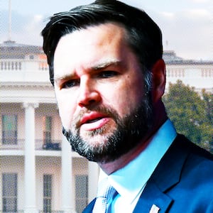 JD Vance, white house photo illustration