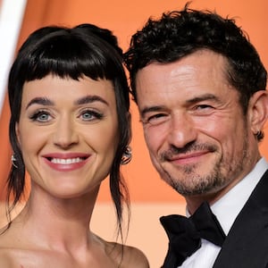 Katy Perry and Orlando Bloom.