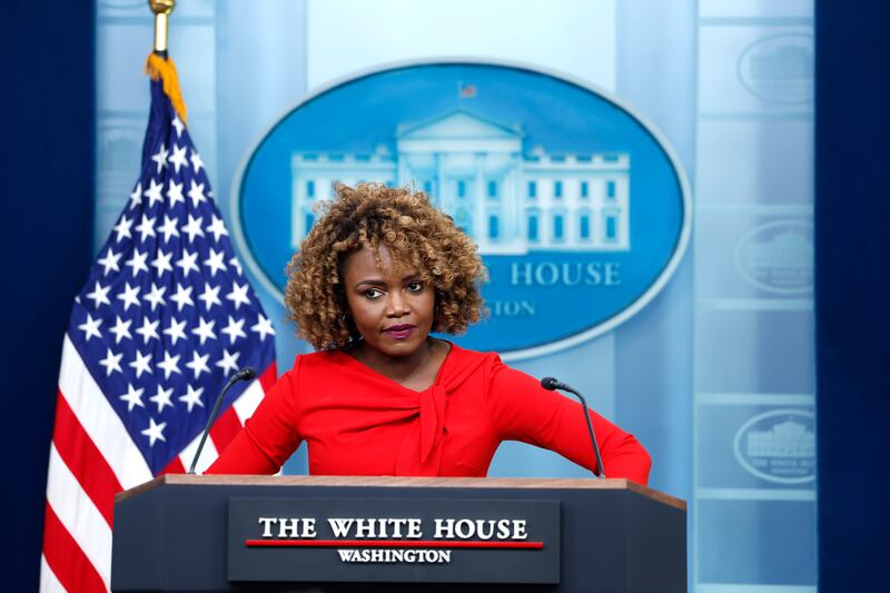 Karine Jean-Pierre.