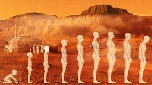 mars evolution evolve gorilla curiosity rover gale crater red planet martian