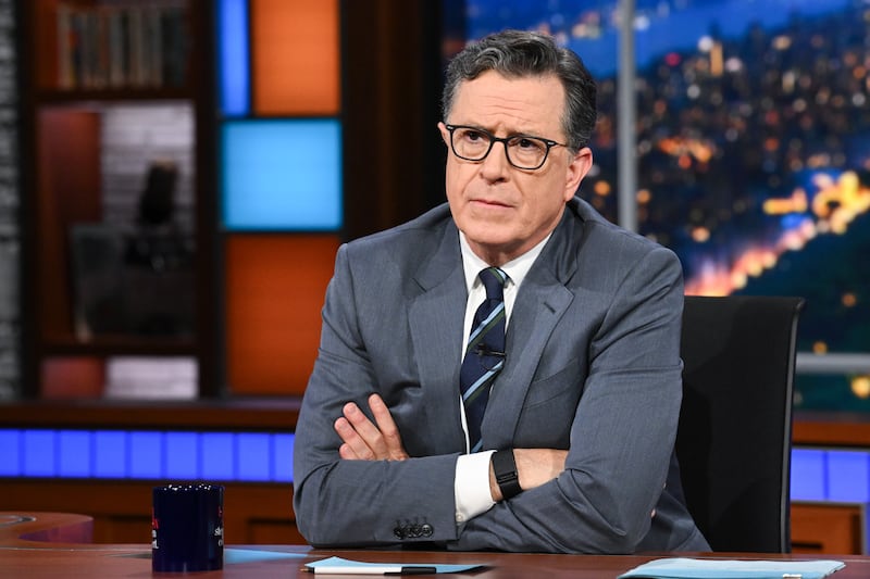 Stephen Colbert on 'The Late Show'