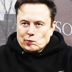 Elon Musk, Social Security headquarters composite