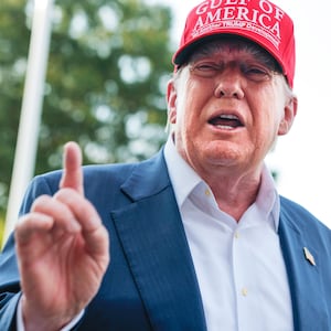 President Donald Trump speaks to reporters on the South Lawn before boarding Marine One and departing the White House on July 01, 2025 in Washington, DC. Trump is traveling to Ochopee, Florida to visit a newly built immigration detention center in the Florida Everglades dubbed "Alligator Alcatraz."