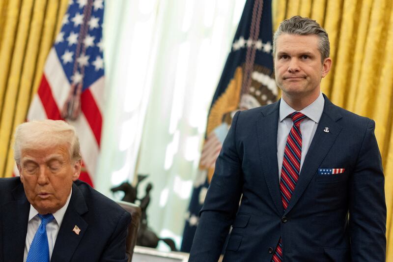 Hegseth has had a rocky couple of months since he was sworn in as secretary of defense in January.