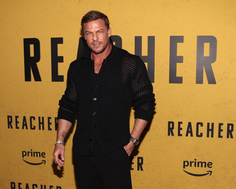 Alan Ritchson attends the Los Angeles special screening of Prime Video series "Reacher" Season 2 at the Culver Theater on December 13, 2023 in Culver City, California.