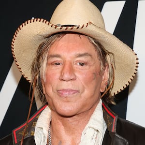 Actor Mickey Rourke attends the TEATRO Even Summer White Affair at Skybar on June 17, 2022 in West Hollywood, California.