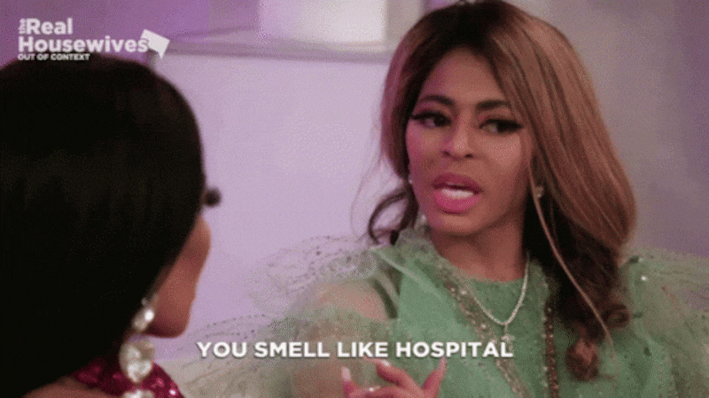 A gif of Mary Cosby in 'The Real Housewives of Salt Lake City'