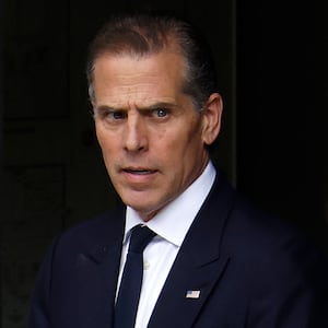 WILMINGTON, DELAWARE - JUNE 06: Hunter Biden, the son of U.S. President Joe Biden, leaves the J. Caleb Boggs Federal Building on June 06, 2024 in Wilmington, Delaware.