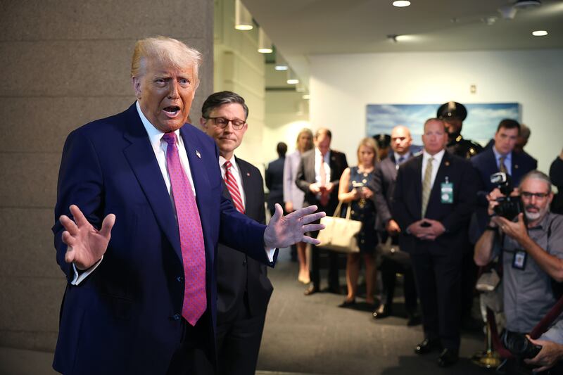 Trump had piled pressure on House Republicans to fall in line and support the bill.