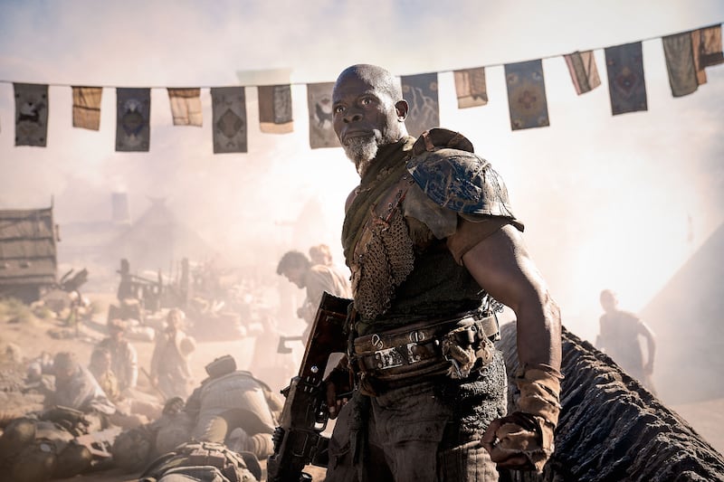 Djimon Hounsou in a still from ‘Rebel Moon 2’